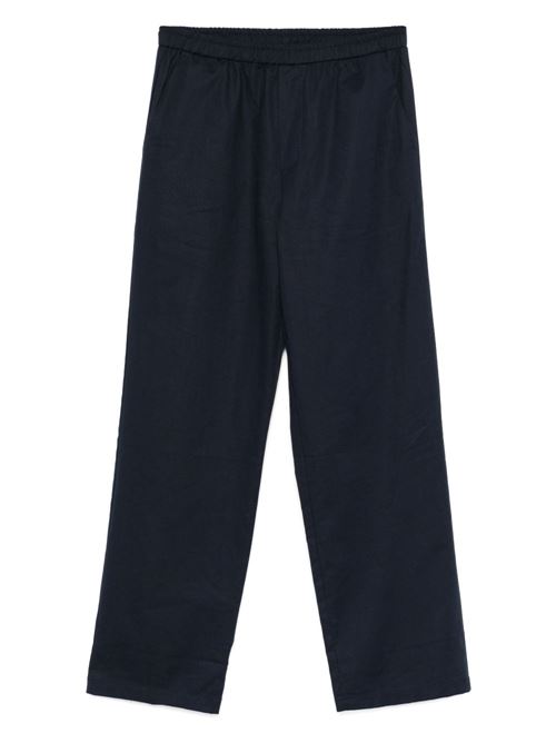 Navy blue elasticated pants FAMILY FIRST | PS2507DARK BLUE